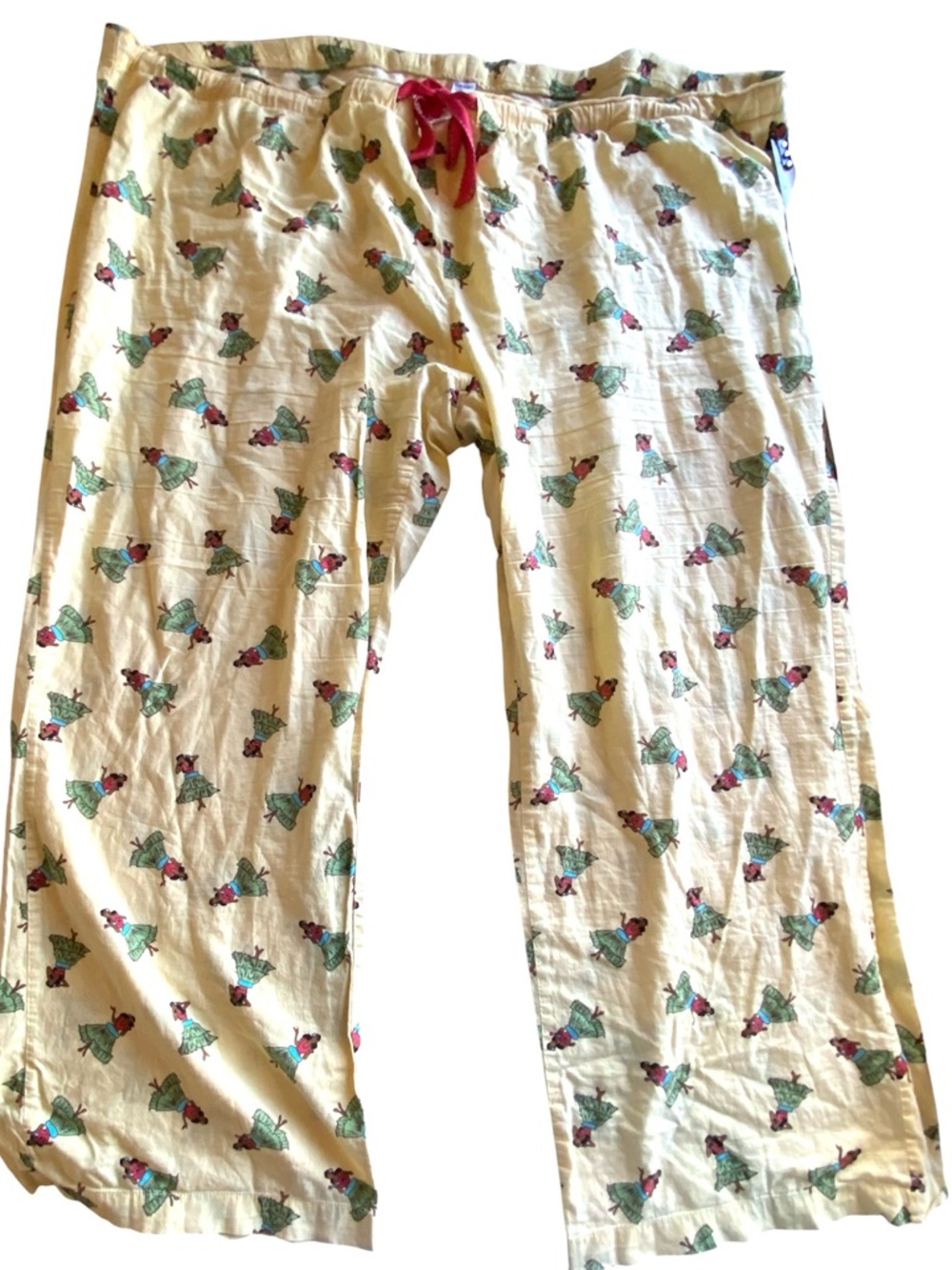 Old Navy XXL Hula Girl Pajama Pants | Tropical Lounge Cotton Wide Leg Sleepwear